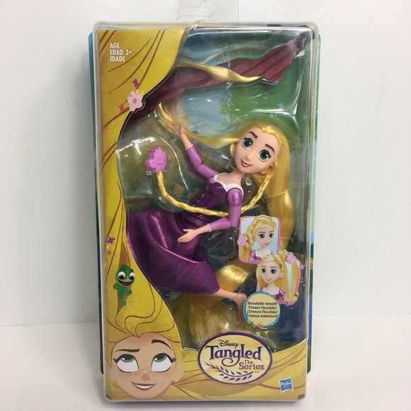 Disney Tangled The Series Rapunzel Princess 10" Doll Bendable Braid Long Hair - Picture 10 of 12